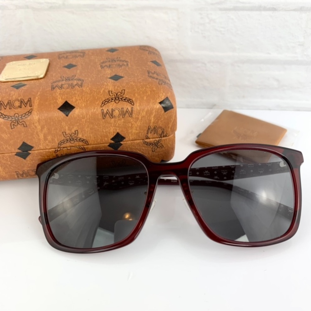 MCM 714SA 601 Burgundy/Grey Sunglasses $365